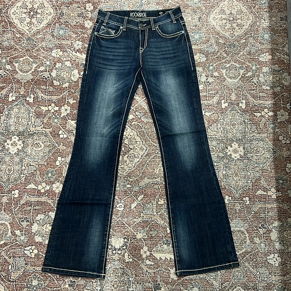 Rock & Roll Mid Rise Riding Jean 26x34